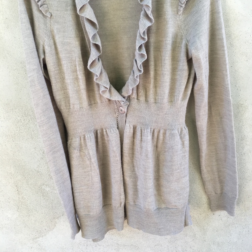 Rebecca Taylor Ruffle Cardigan - Picture 5 of 8